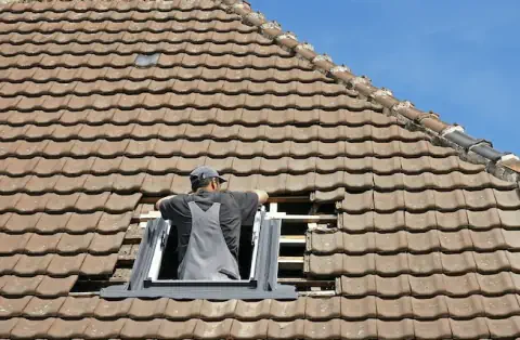 Pose de velux - Agon-Coutainville